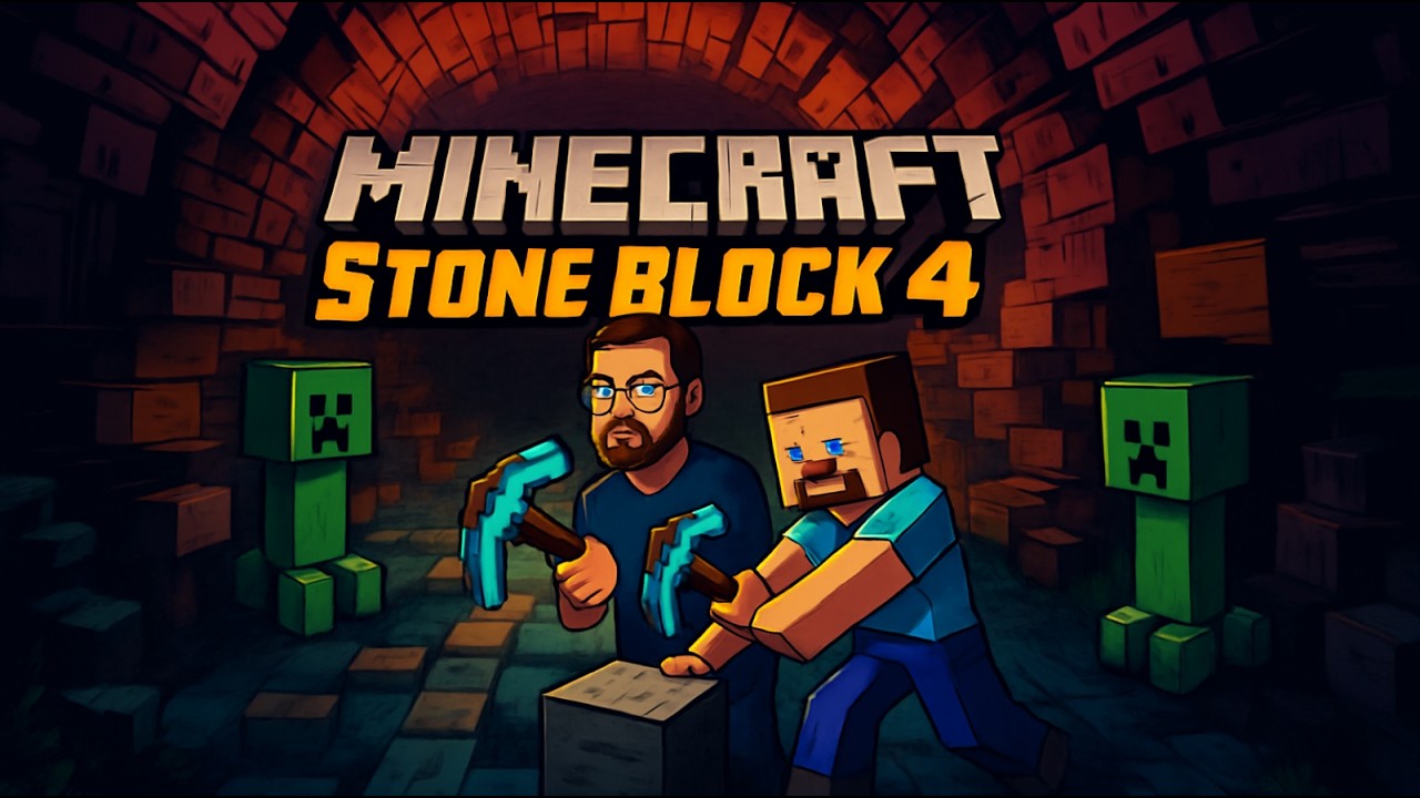Stoneblock 4 World und Antimatter Huhn
