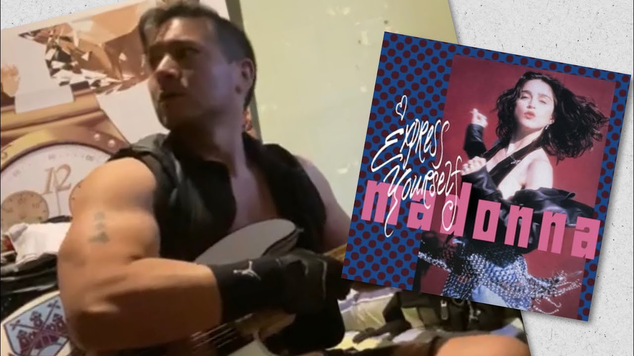 MADONNA- Express yourself ( bass cover by MACHING HEAD)