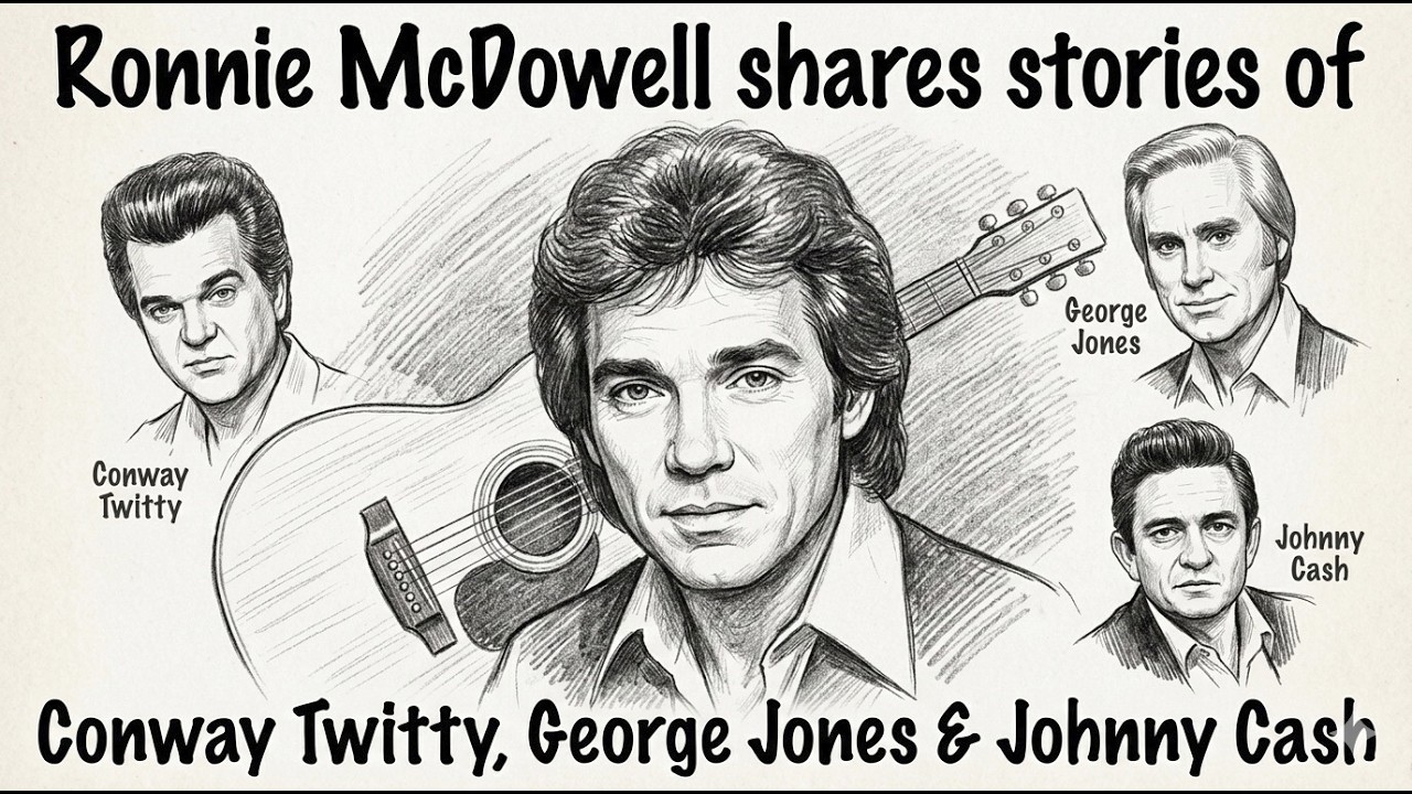 Ronnie McDowell Shares Stories About Conway Twitty, Johnny Cash, Hank Snow and George Jones