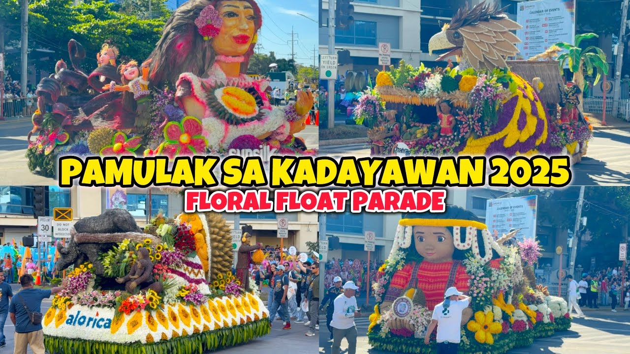 PAMULAK SA KADAYAWAN 2025 FLORAL FLOAT PARADE