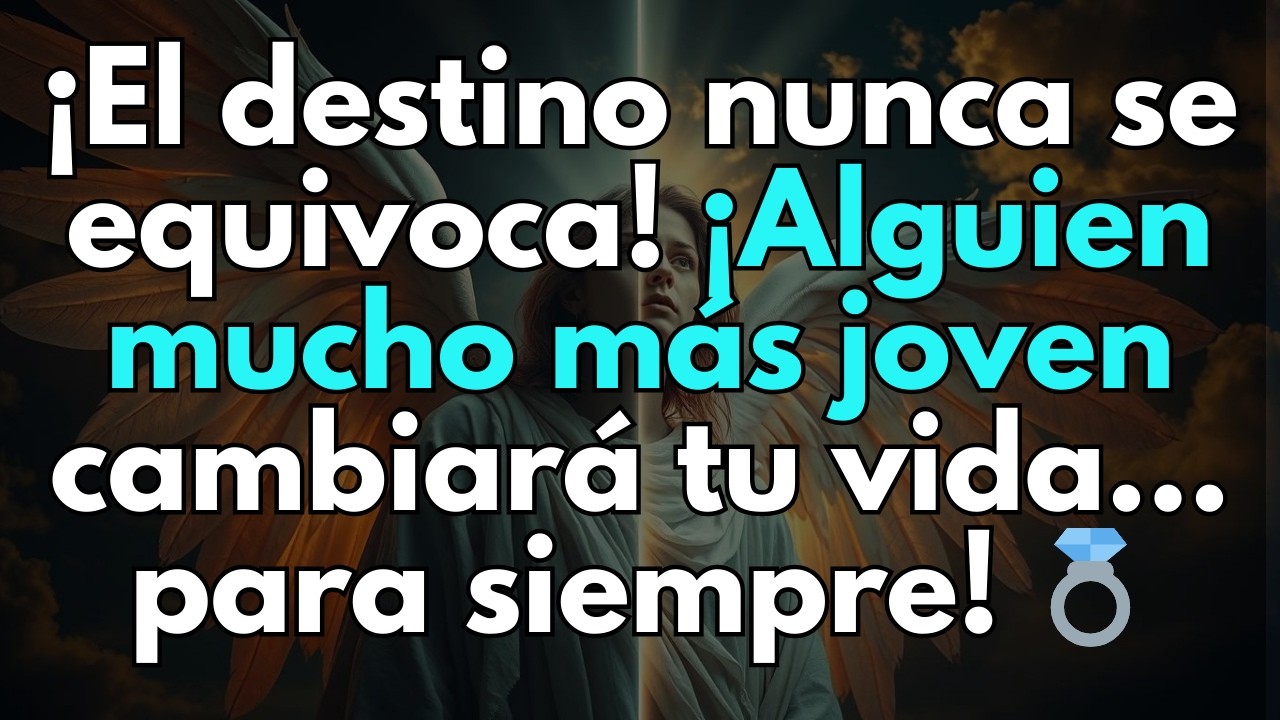 ¡El destino nunca se equivoca! ¡Alguien mucho más joven cambiará tu vida... para siempre! 💍✨
