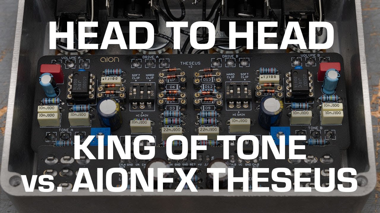 Analogman King of Tone vs. AionFX Theseus Clone // Gray Bench Electronics