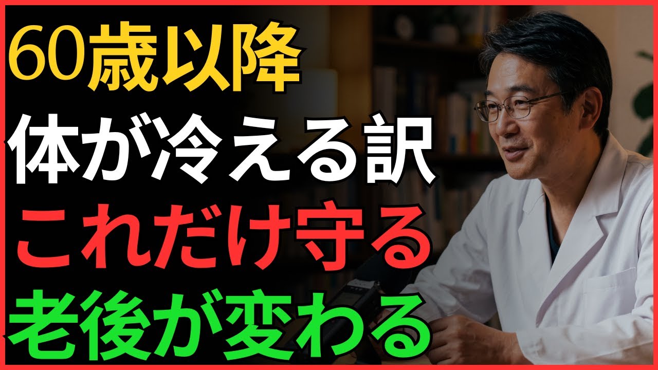 60歳以降、体が冷たいと老後の進みが早まります ｜ 健康 ｜ 体温 ｜ 免疫 ｜ 老後 ｜ オーディオブック