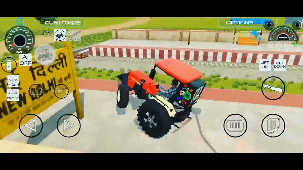 Swaraj 855 ful load big trolley 🚎🚎