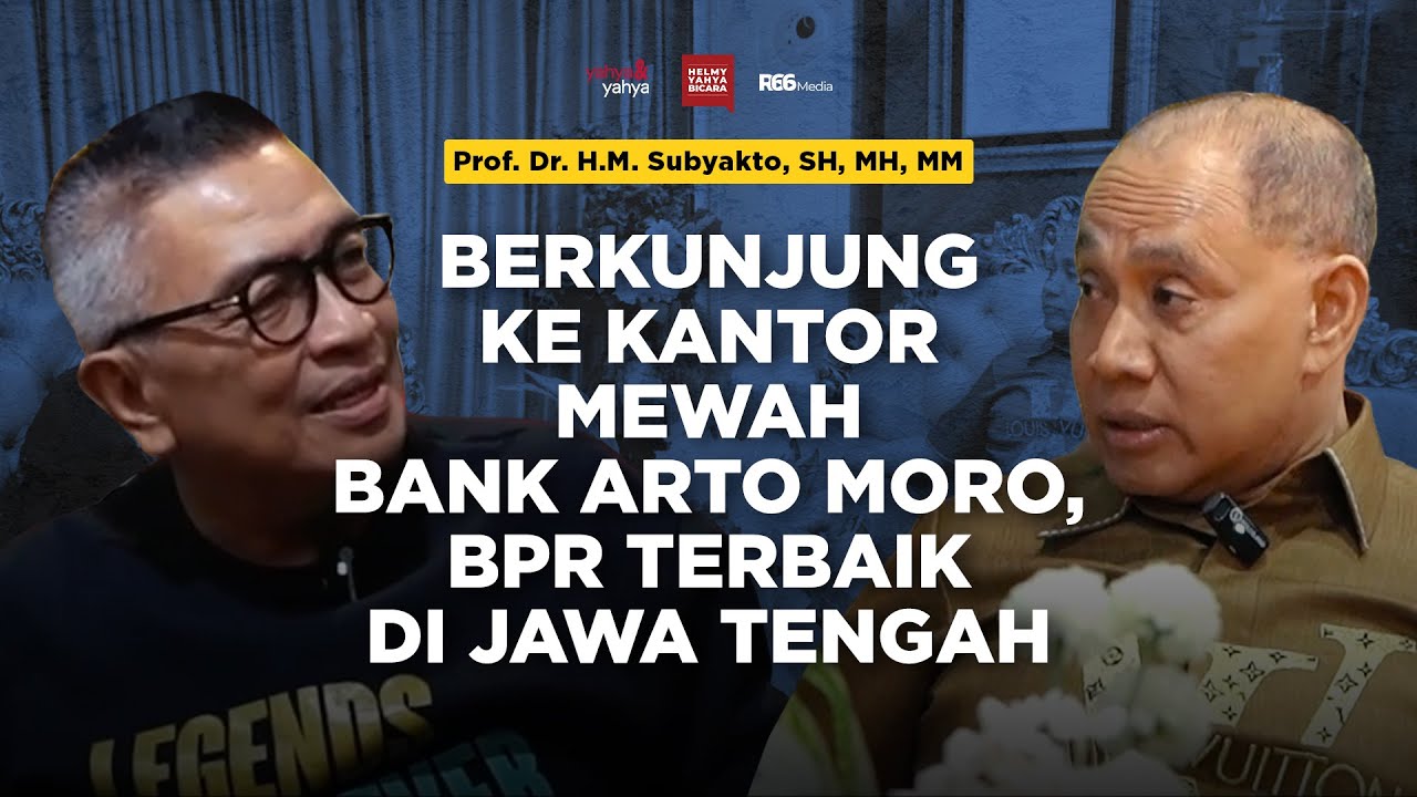 Berkunjung ke Kantor Mewah BPR Arto Moro, BPR terbaik di jawa Tangah | Helmy Yahya Bicara