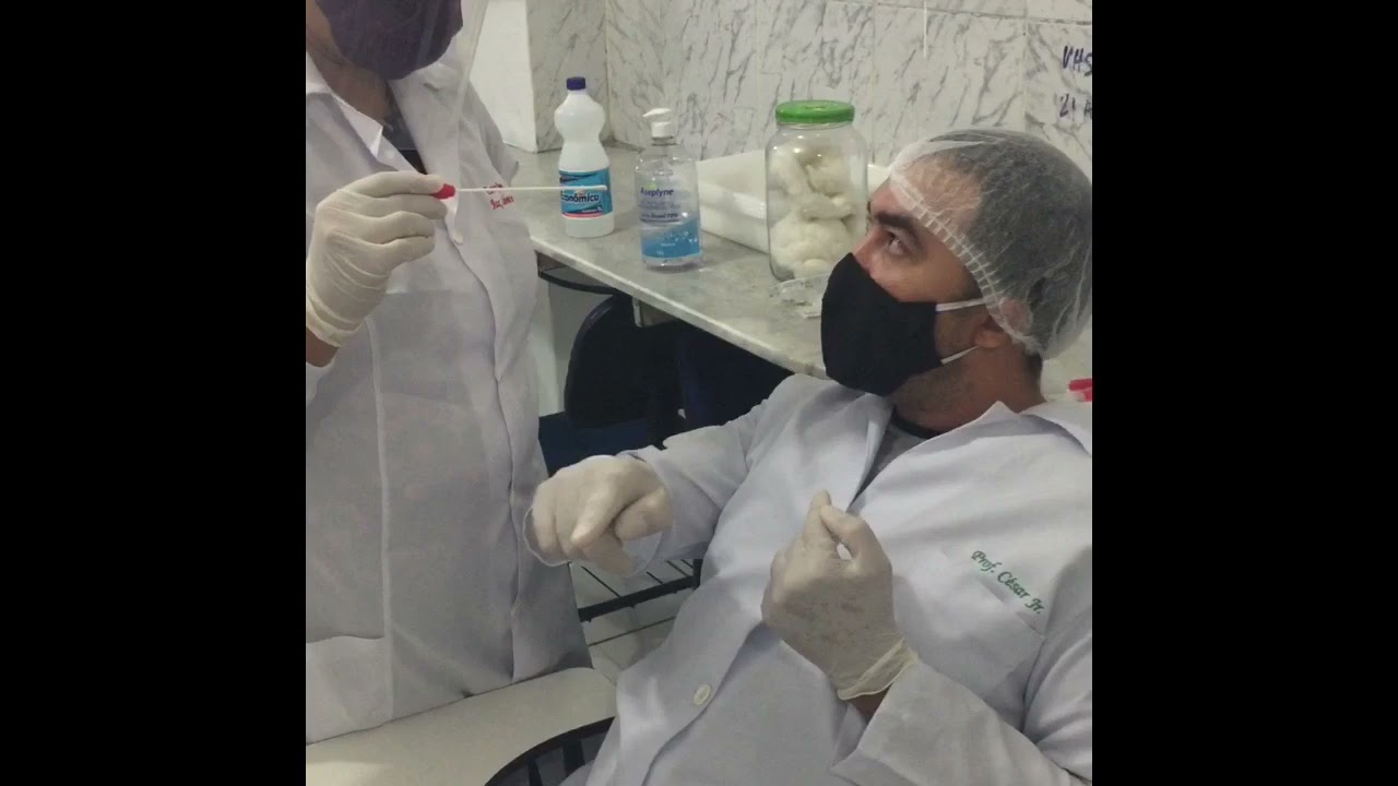 Treinamento de Coleta de Nasofaringe!