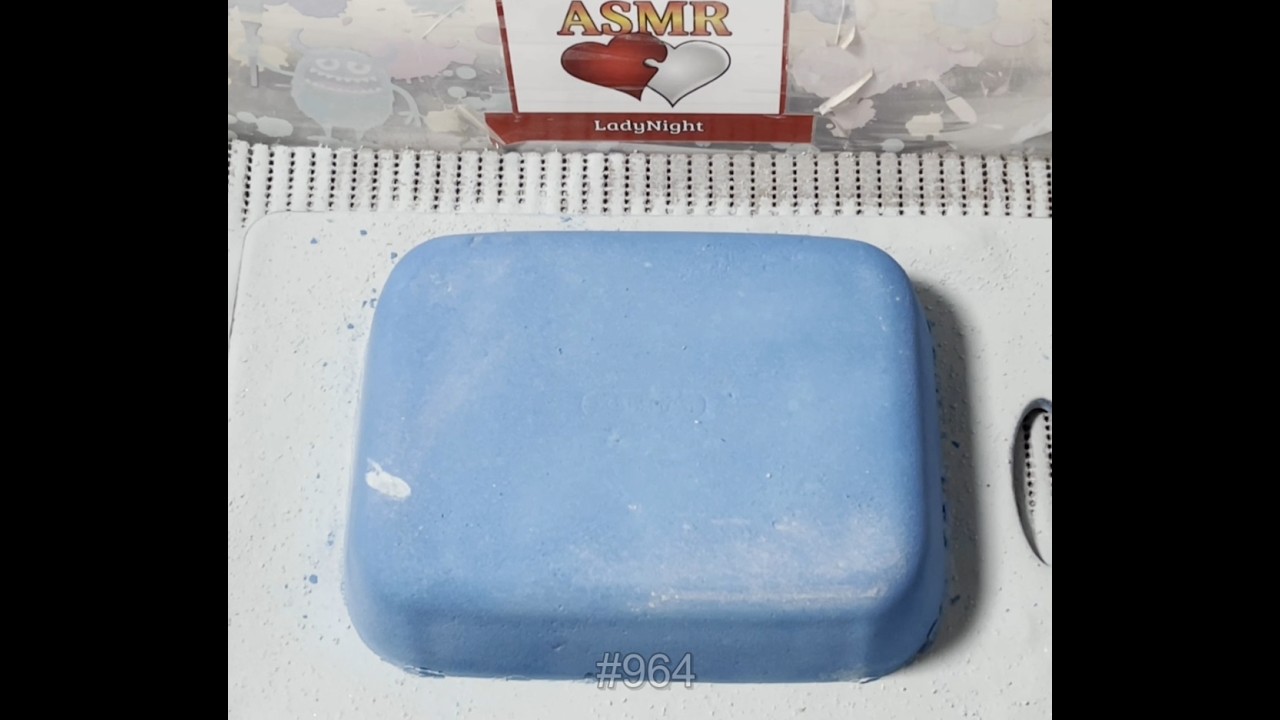 #ASMR Blue + Red Baking Soda #964