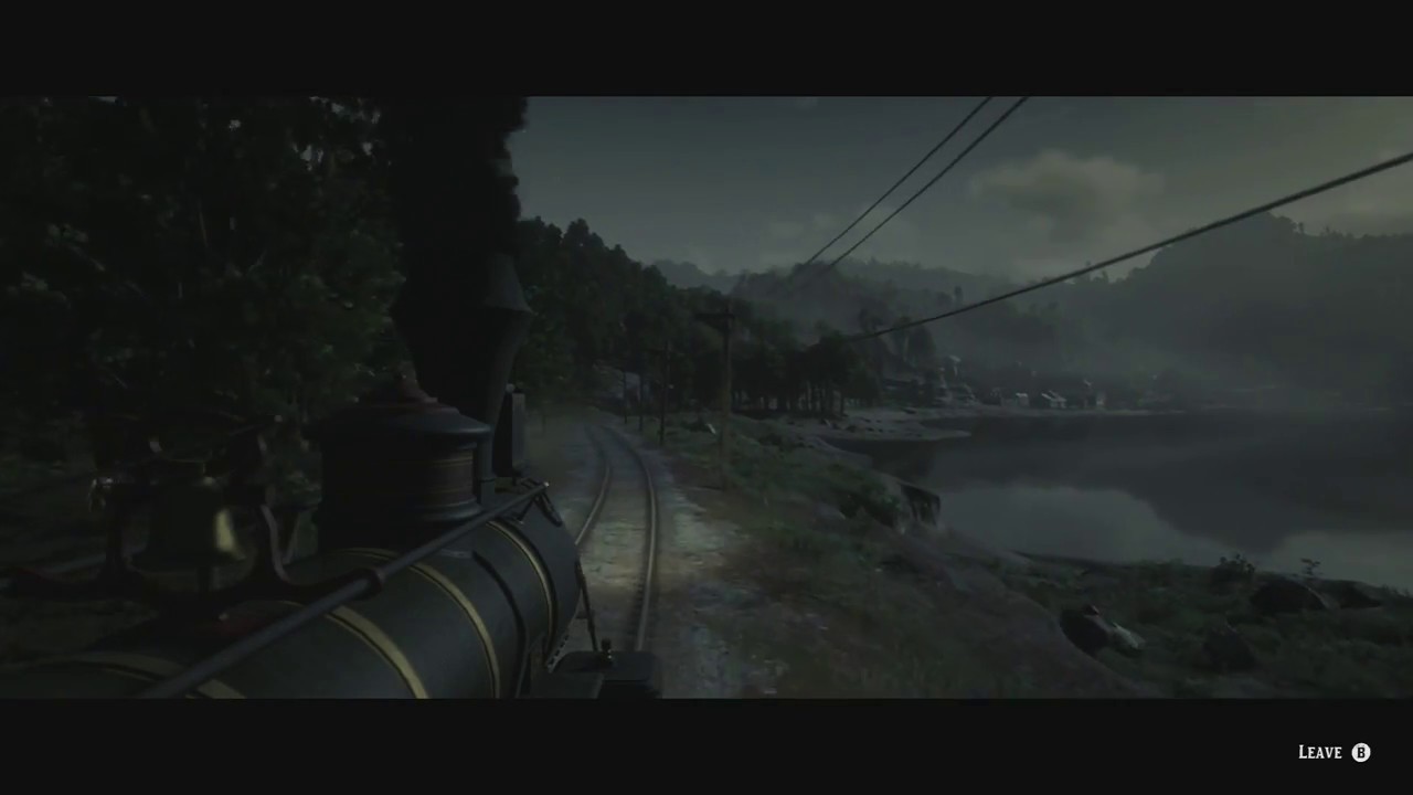 Red Dead Redemption 2: Cinematic Train Ride - No Commentary