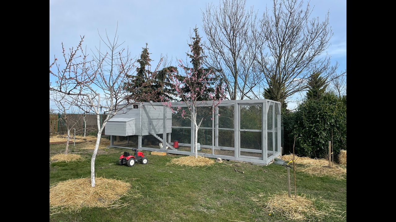 CHICKEN COOP, CHICKEN HOUSE, KURIN for 10chickens DIY