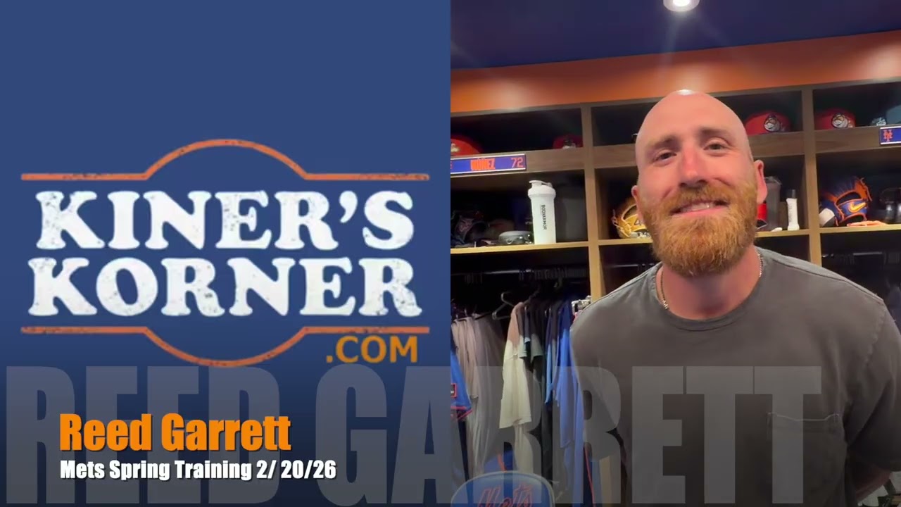 Reed Garrett New York Mets Spring Training 2/20/26