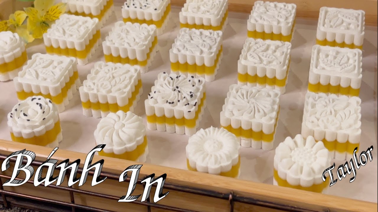 Bánh In Ngày Tết - Cách Làm Bánh In Phương Pháp Mới Trên Cả Tuyệt Vời - Bánh Mịn Dẻo Hương Vị Chuẩn
