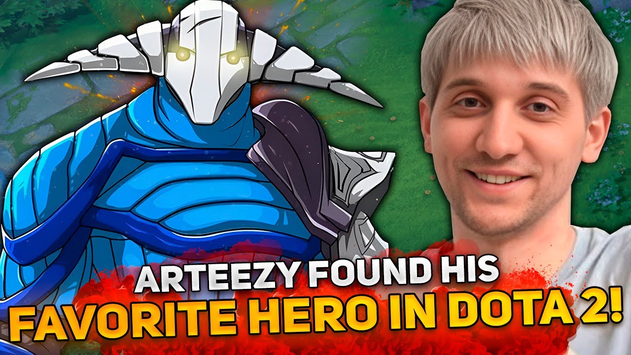 ARTEEZY FOUND HIS FAVORITE HERO IN DOTA 2! | RTZ plays on SVEN CARRY!