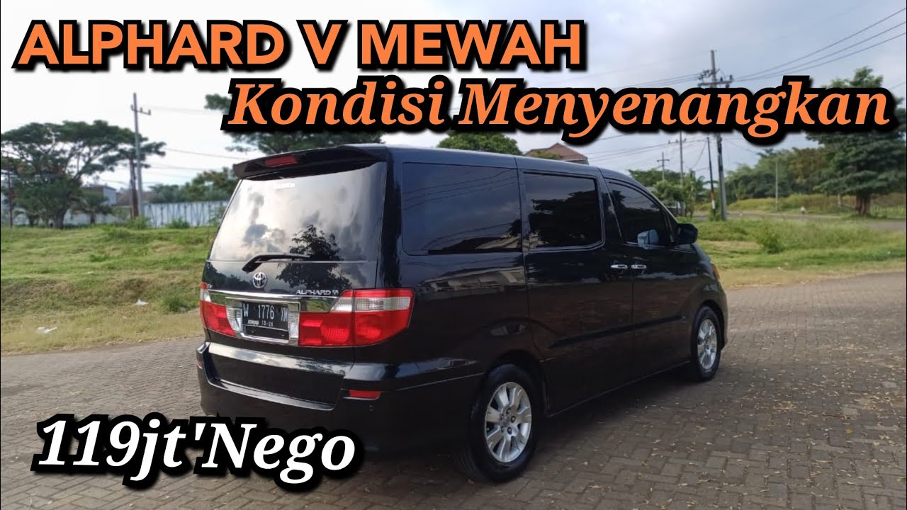 dijual Mobil Bekas Murah Mewah Toyota Alphard V 2004 Good Condition by Atmajaya Motor Malang 