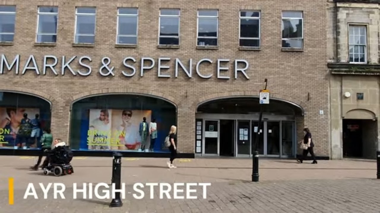 Ayr Scotland - High Street Walking Tour