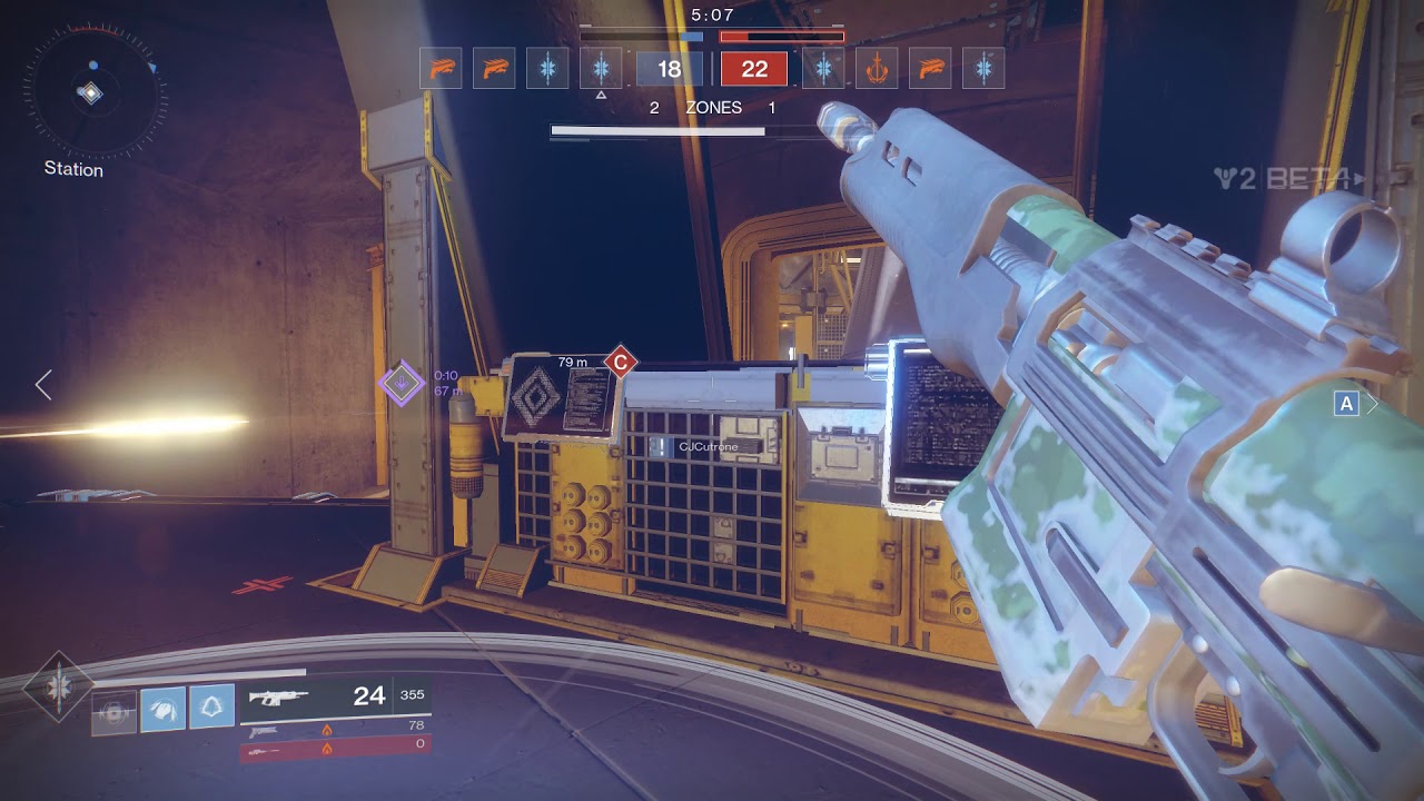 Destiny 2 PC Beta - Crucible Gameplay @ 60FPS