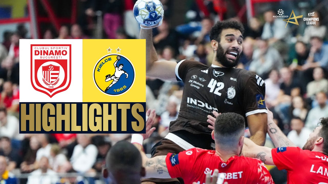 Dinamo Bucuresti 🆚 Industria Kielce | HIGHLIGHTS | Machineseeker EHF Champions League 2025/26