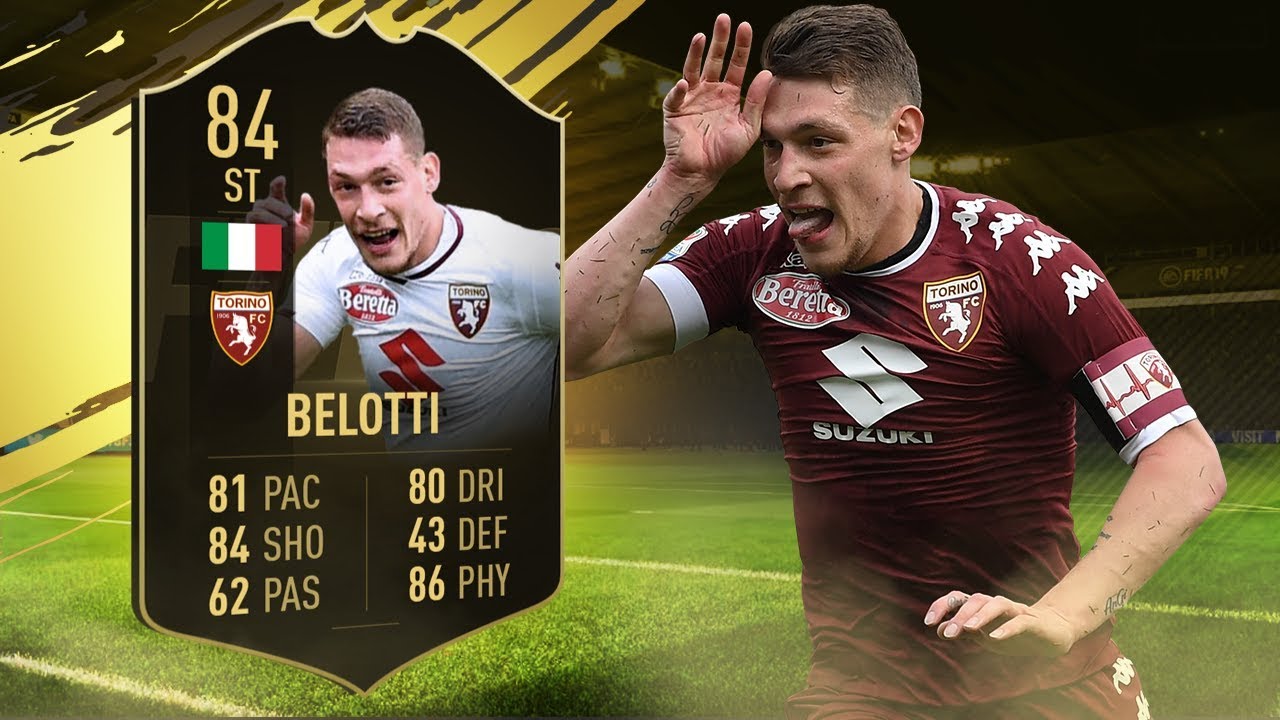 FIFA 19 IF Belotti Review | 84 Inform Andrea Belotti Player Review | Fifa 19 Ultimate Team