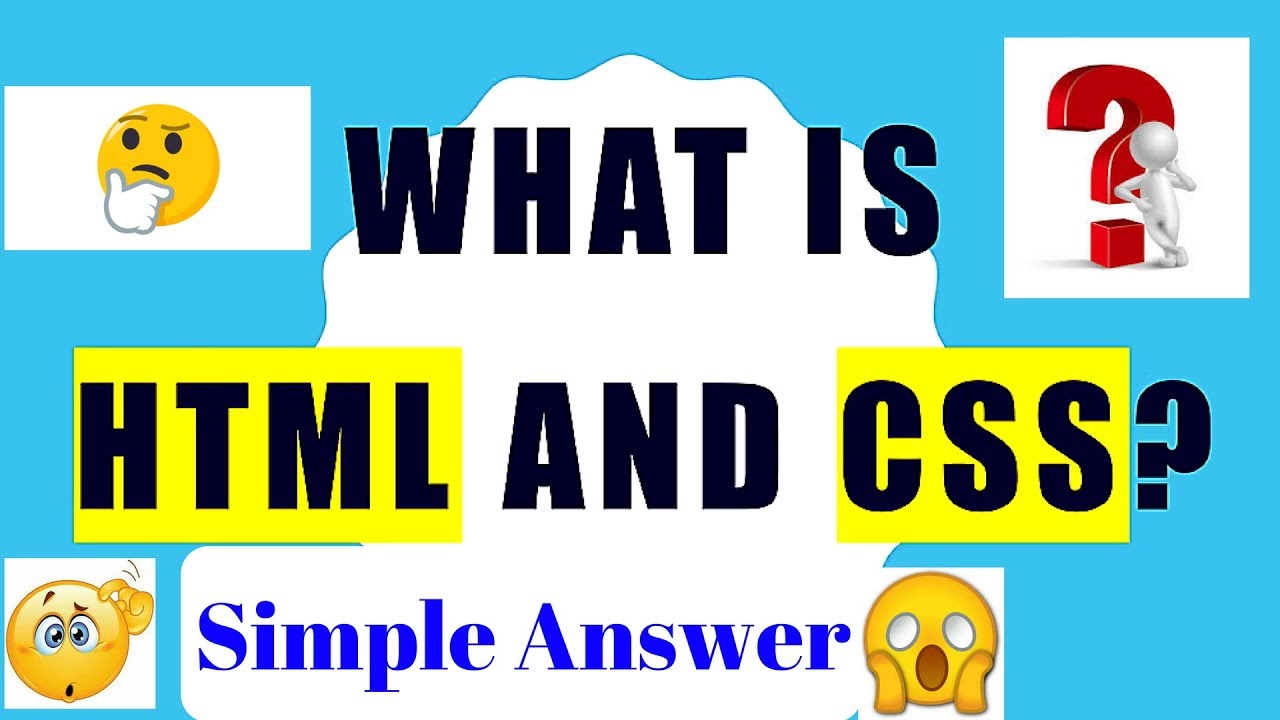 What is HTML and CSS in 2018