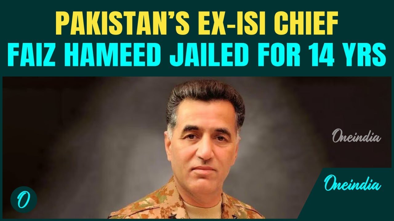 Pakistan BREAKING: Ex-ISI Chief Faiz Hameed JAILED for 14 Yrs| Gen Munir PUNISHES Imran Khan&rsquo;s Aide?