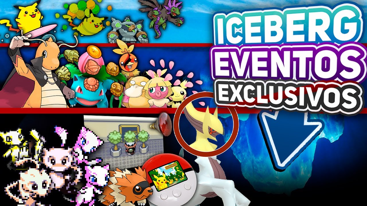 O ICEBERG dos Eventos MAIS OBSCUROS de Pokémon!
