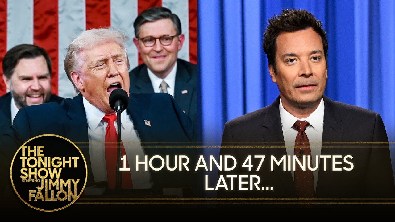 Trump Breaks Record with Longest State of the Union Speech, Fails to Mention Epstein Files