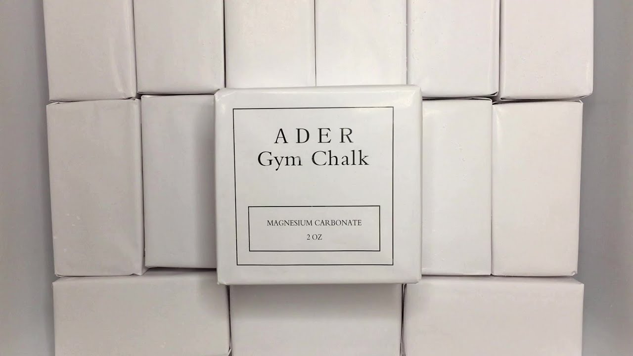 🤍 16 Blocks of Plain Ader Gym Chalk Crumble 🤍