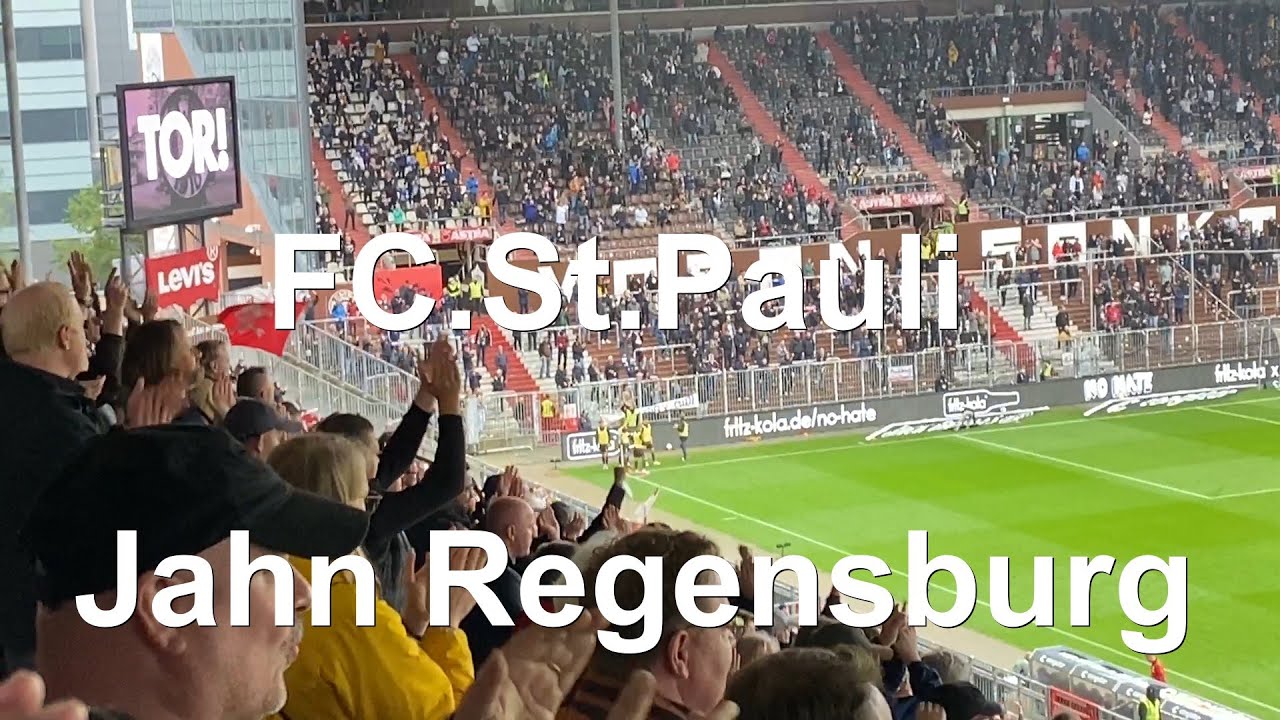 FC.St.Pauli - Regensburg - 29.8.21 Burgstaller macht alles klar ! 2:0 am Millerntor