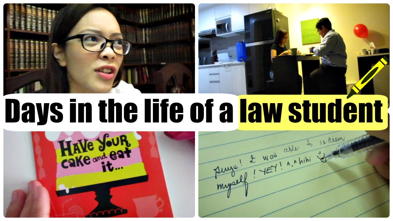 VLOG #7: Day in the life of a law student: Birthday surprise & Recitation