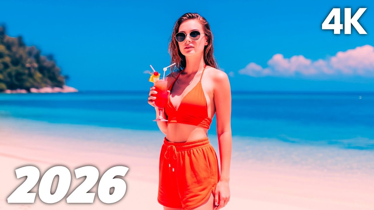 Deep House 2026 🌊Relaxing Tropical Summer mix 4K UHD