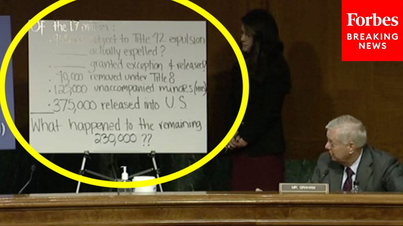 'Let's Get The Numbers Right': Graham Confronts Mayorkas With Undocumented Migrants Still In US