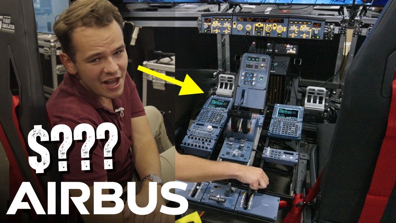 You Won't Believe How CHEAP THIS Airbus Home Cockpit IS
