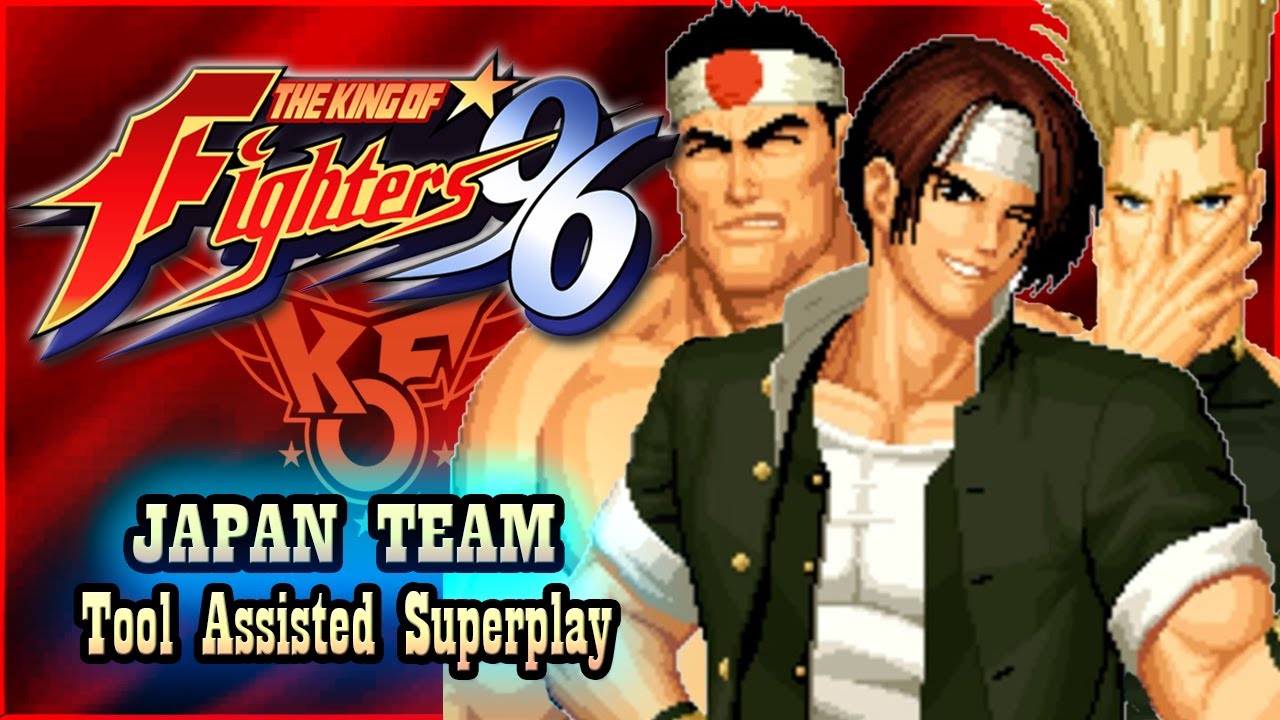 【TAS】THE KING OF FIGHTERS '96 - JAPAN TEAM \ KYO KUSANAGI \ BENIMARU NIKAIDO \ GORO DAIMON(RED LIFE)