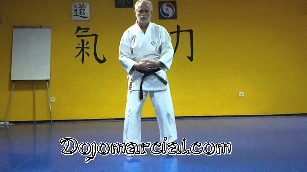 Kata Sanchin - Sanchin Kata - Maestro Andrés Congregado 8vo Dan Karatedo