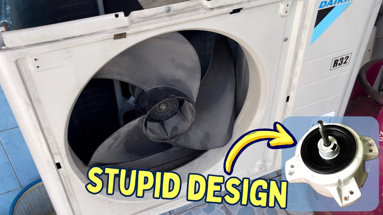 Let’s Fix It! | Dead Daikin AC Condenser Fan Motor