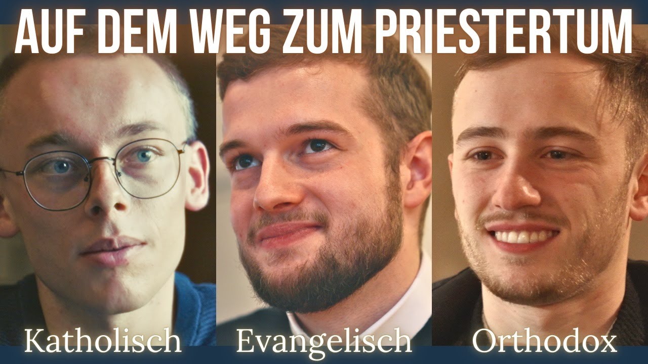 Drei junge Männer auf dem Weg zum Priestertum – Katholisch, Evangelisch & Orthodox in Münster