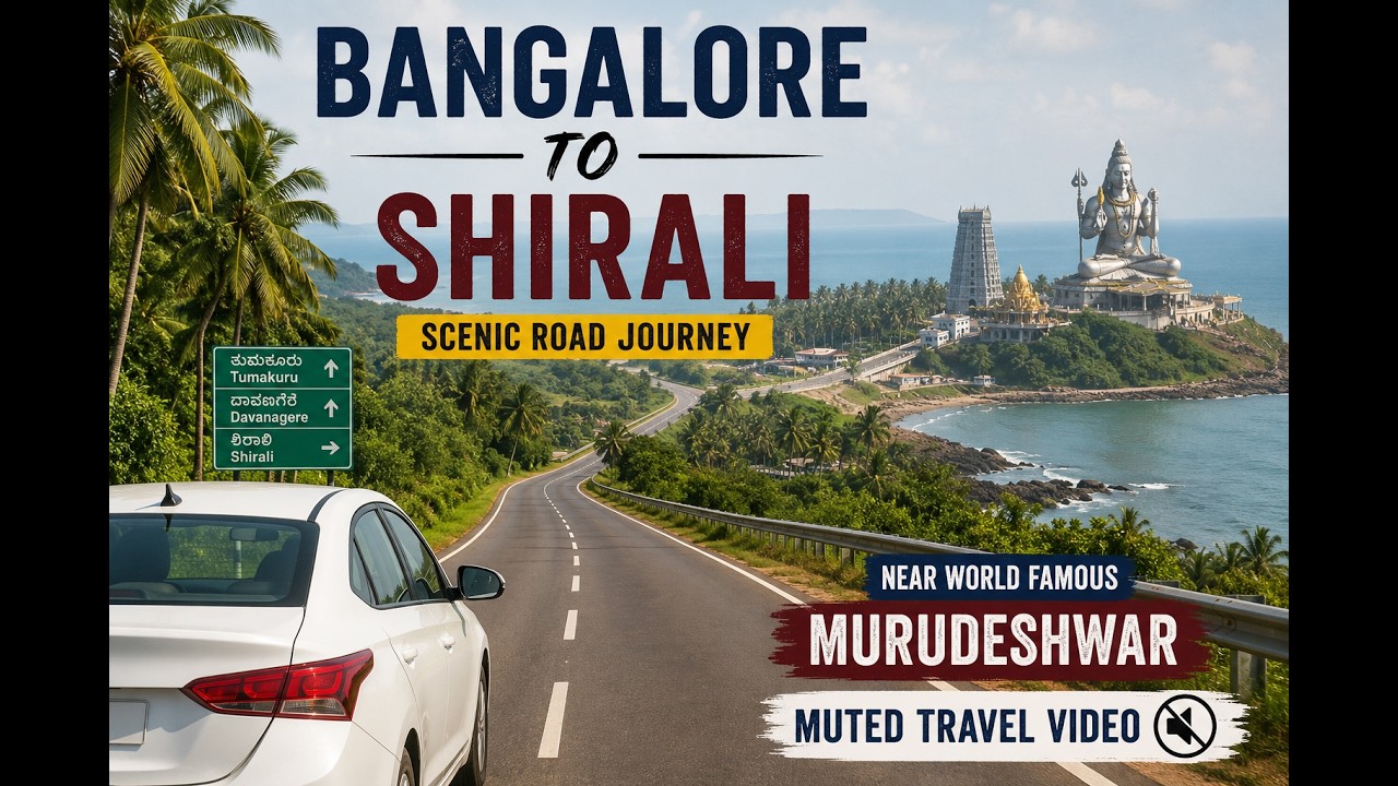 Weekend journey from Bangalore to Shirali | Home of Shri Chitrapur Math | Muted #weekend