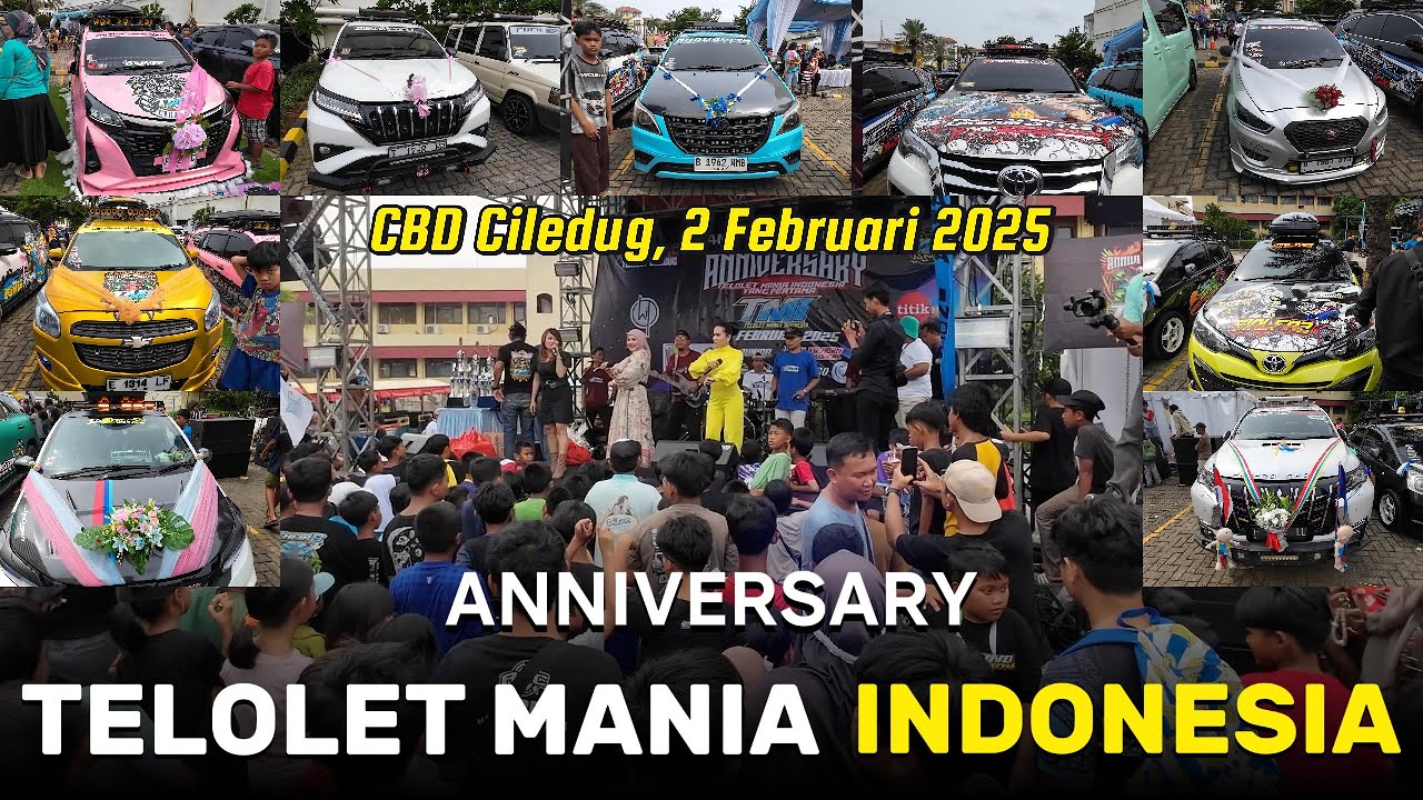 RAME BANGET || ANNIVERSARY TELOLET MANIA INDONESIA DI CBD CILEDUG