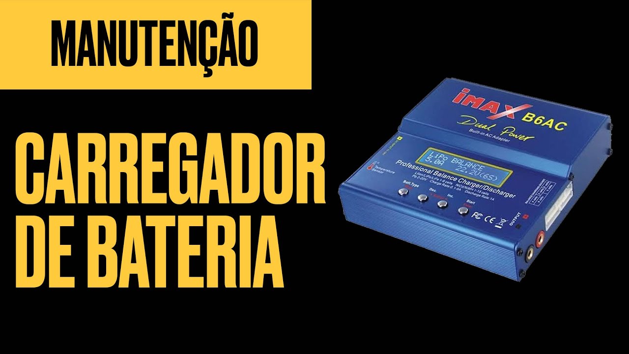 Manutenção & Upgrade para Airsoft - Carregador de Bateria
