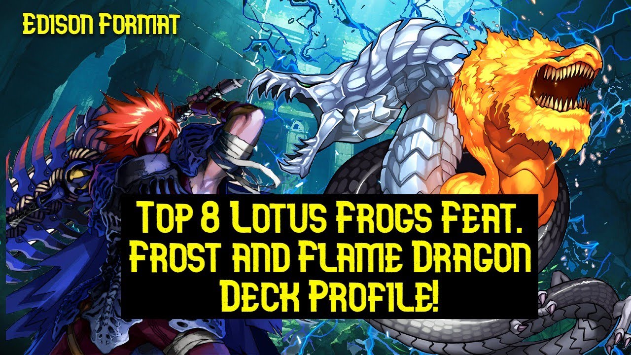 Top 8 Lotus Frogs 1K Edison Format Deck Profile!