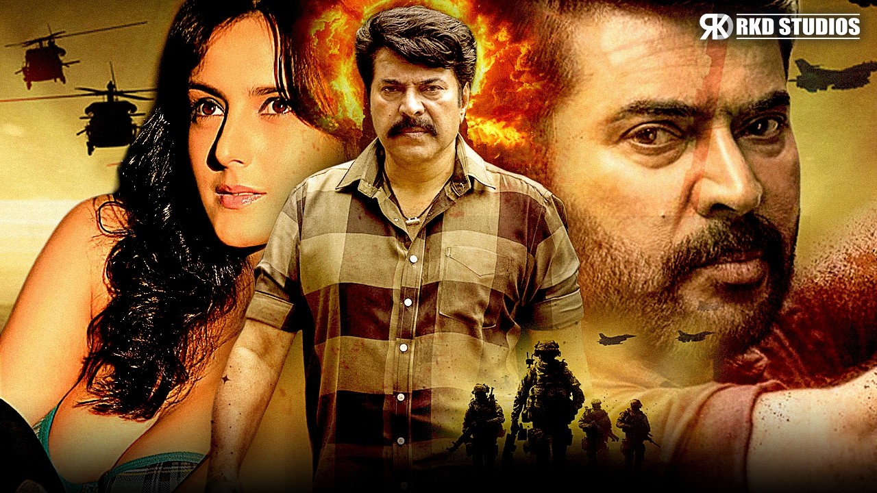 SUPERHIT Mission 90 Days | Mammootty, Tulip Joshi | South Indian Action Hindi Dubbed Movie