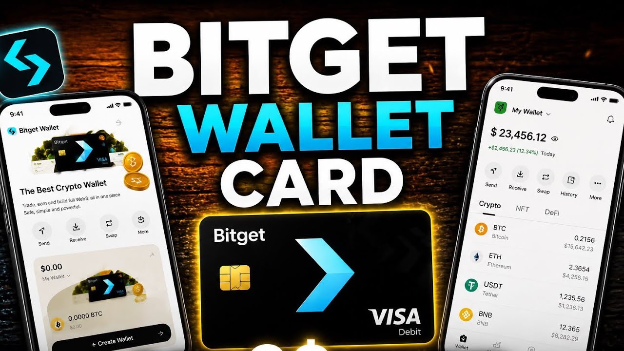 Bitget wallet free 5 to 100 dollars 💰|| card activation 