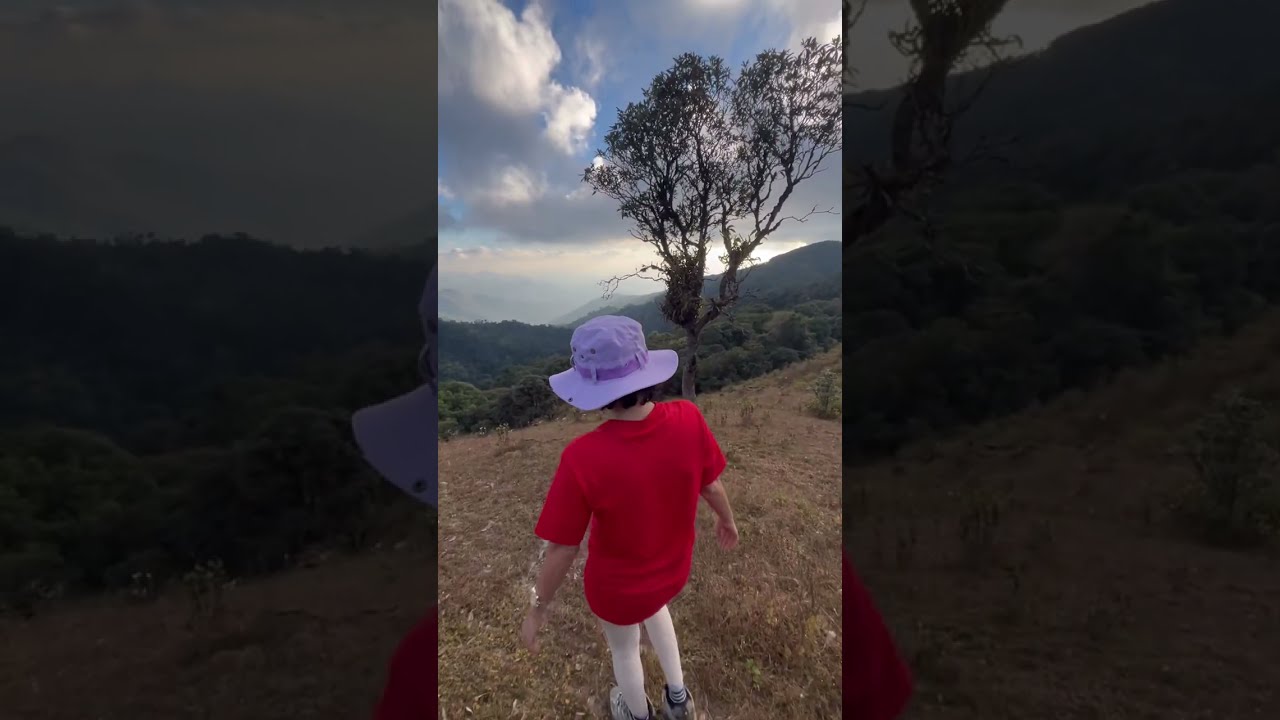 ရှေ့မြင်နောက်မြင်တောင် အတက်လမ်းခရီး 7752’ #hiking #nature #travel #explore #shanstate #myanmar 