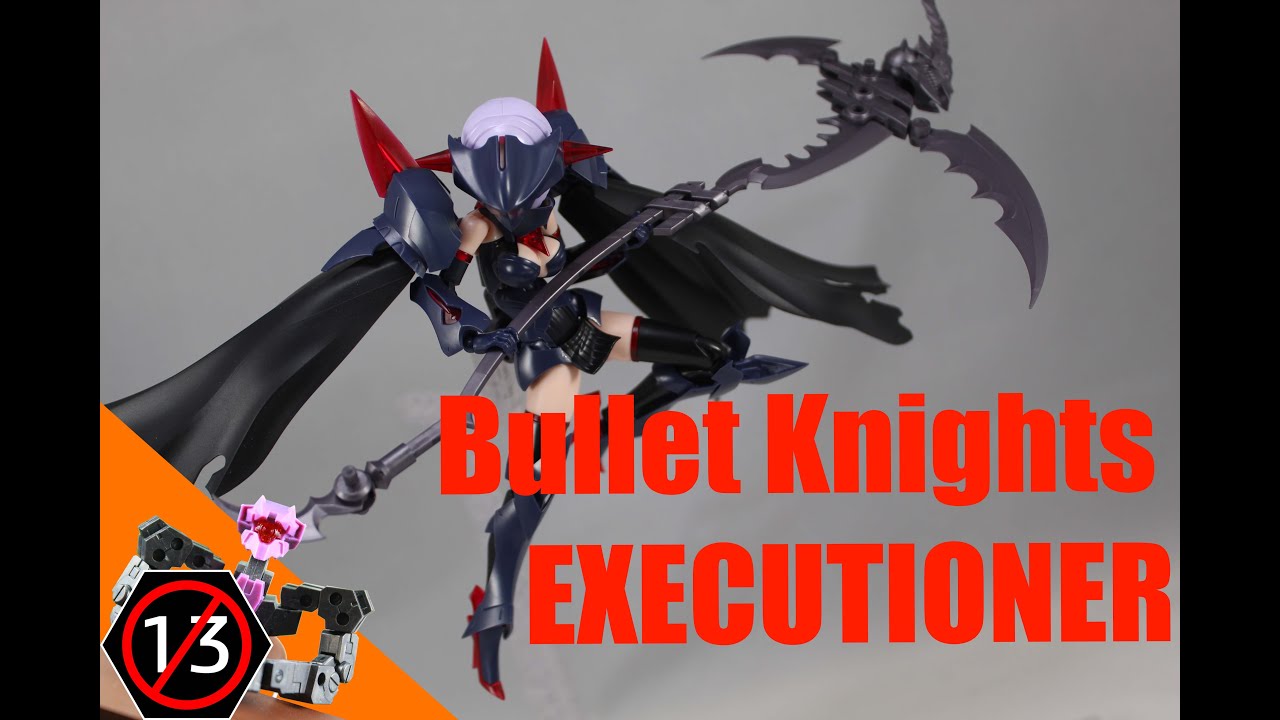 Обзор покадровой модели 020 — Megami Device 13: Bullet Knights Executioner