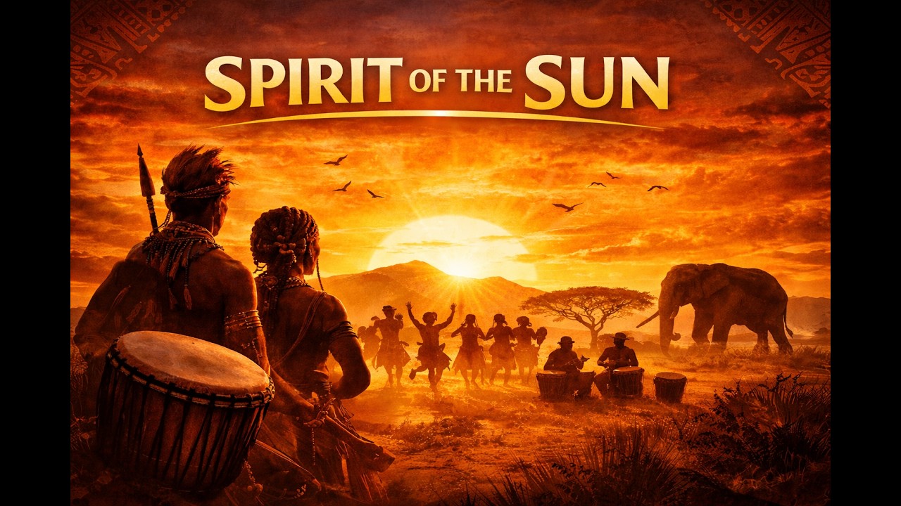 SPIRIT OF THE SUN | Epic African Cinematic Music | Tribal Drums & Kalimba