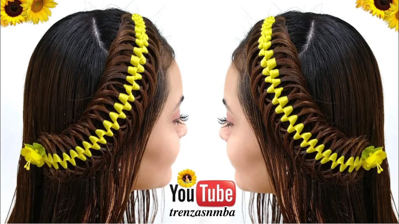 HERMOSA TRENZA CON LISTÓN  😱|PEINADOS PARA NIÑAS CASUAL |TRENZAS NMBA