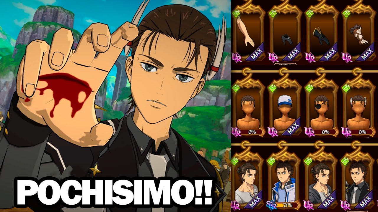 🥺 ¡¡EREN NO PEGA NI CON SKINS!! 😭 Y EL BUFFEO??!! 🤧 | 7DS: Grand Cross