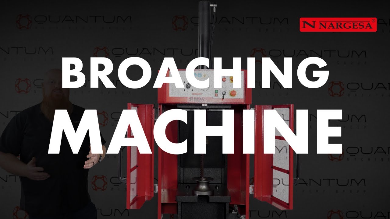 The NARGESA BM25 Broaching Machine