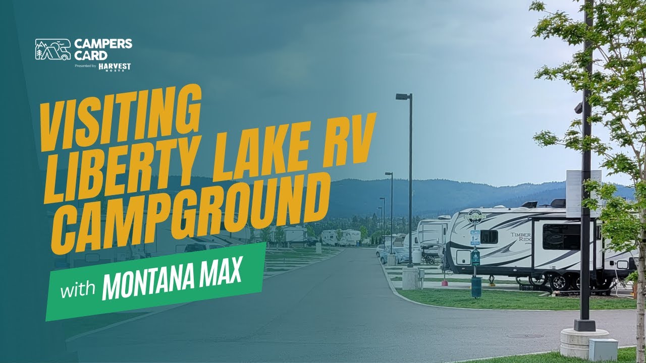 Visiting Liberty Lake RV Campground + Recipe From The Road with @montanamaxbbq