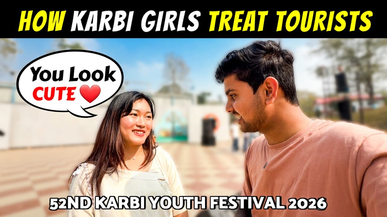 How Karbi Girls Treat Tourists | 52nd Karbi Youth Festival 2026 | Karbi Anglong Festival | KYF 2026