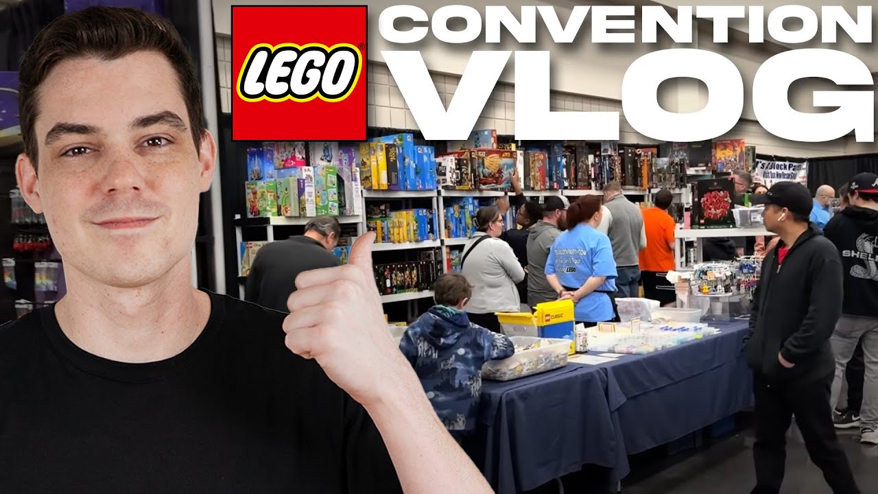 LEGO Convention Shenanigans - ATLANTA BRICK CON 2024! (MandR Vlog)